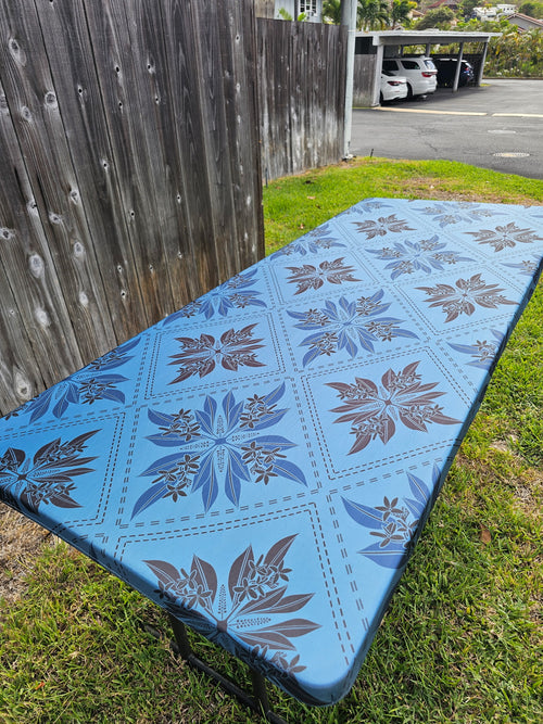 Coffee Quilt 6ft Table Cover